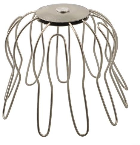 Protection de gouttière pour gouttière, bouchon de gouttière en acier inoxydable, filtre de drainage de balcon (50-70 mm)