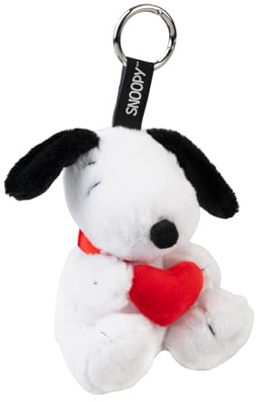 Grupo Erik - Porte-Clés Peluche Snoopy - Idée Cadeau Anniversaire ou Noël | Snoopy Figurine, Idée Cadeau Saint-Valentin, Cadeau Femme