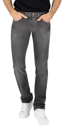 Club of Comfort - Herren Hose Henry 6516 - grau (gewaschen) Größe: 35/34