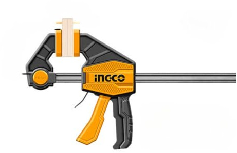 Ingco Strettoio A Sgancio Rapido Morsetto Manuale Reversibile (12 - 63X300MM)