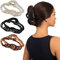 Lot de 3 grandes barrettes à cheveux épais pour femme - Pour cheveux longs - Accessoire de mode pour filles - 11 cm - Pince à cheveux antidérapante pour cheveux lourds