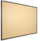 ALLboards Pinnwand mit Schwarzer Holz Rahmen 120x90cm Korktafel Korkwand Pinnwand Kork…