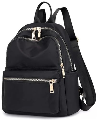 Kommodum - Zaino Donna Zainetto Borsa a Spalla Borse a Mano Leggero Casual Multi-tasche Zainetto Tasca anti-furto per Viaggio Scuola Lavoro Shopping Misura M KM4