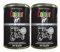 SDMAX Jet Black Gloss Paint Tin, Durable And Long Long-Lasting Protection, Non-Cracking, Quick Drying, Easy To Use, Interior And Exterior Use On Metal, Plastic, Wood, 300ml (2PCS)