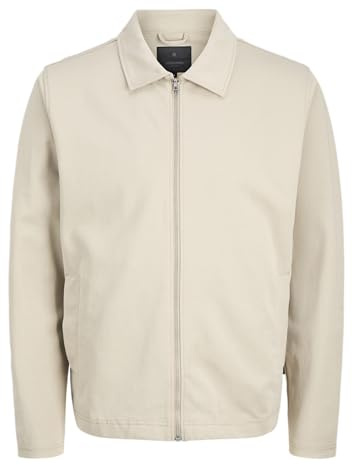JACK & JONES Sweat Overshirt Jprblapete-Sudadera con Capucha para Hombre