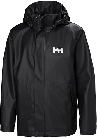 Helly Hansen Junior Unisexe Veste Jr Moss, Noir, 10