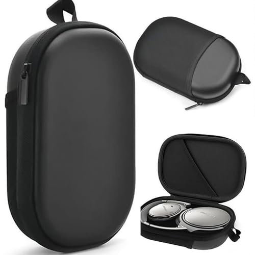 Honbobo Étui pour Bose QuietComfort Casque, Hard Case Sac de Rangement pour Bose Quietcomfort SC/Bose QC45 QC35II QC35 QC25 QC15 Étui de Transport Accessoires