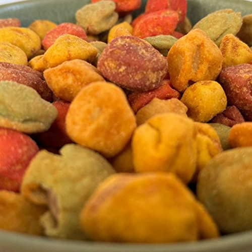 NULTHY - Cacahuètes aux 5 Épices Chinoises - Noix Naturelles - Fire Mix - Explosion de Saveurs - Vegan - 1 Kg