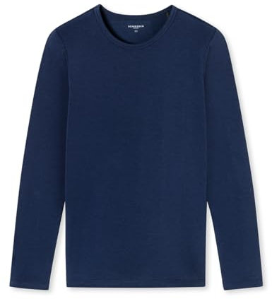 Schiesser Jungen Langarmshirt-Thermo Unterwäsche, dunkelblau_181854, 98