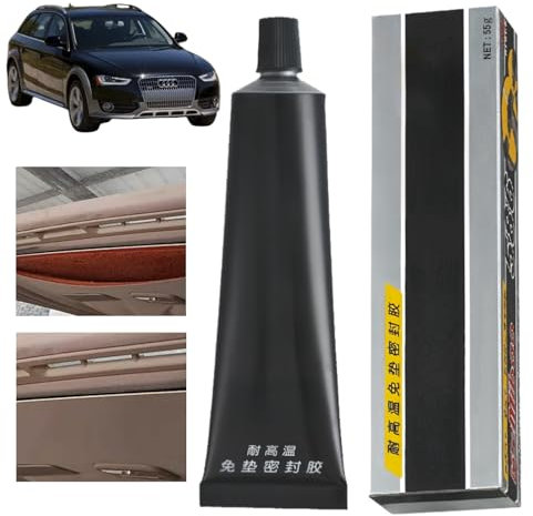 Black Silicone Adhesive Sealant,Windscreen Sealant,High Temperature Silicone Sealant,Black Sealant Waterproof Outdoor,Multi Purpose Adhesive Sealant,Waterproof Sealant,Transparent Waterproof Sealant