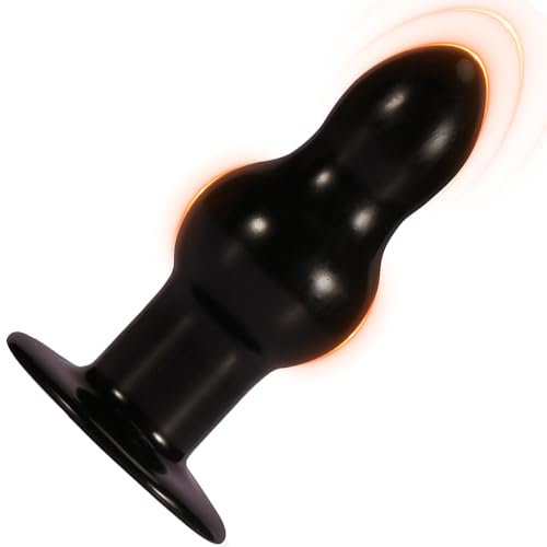 BDSMAGE Palline anali Plug Anale Sex toys, Plug Per Adulti Sextoy, Butt Plug Sexytoysys Donne Uomo, Plug Anale-Dilatatore Coppia Dilatatori Anali SexToys (Nero, XL)