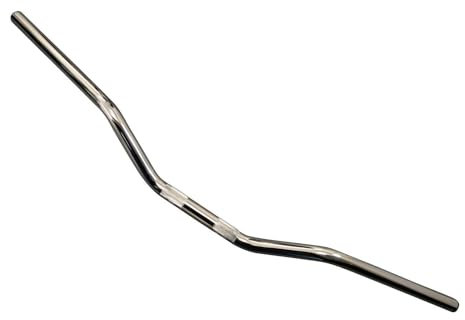 Motorrad Widerstand Lenker - 22mm 7/8 Zoll Für Scrambler Brat Bikes Streetfighters - Chrom Legierung