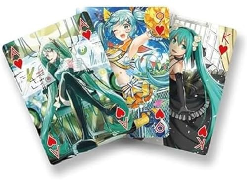SAKAMI - Hatsune Miku - 52 Spielkarten - Poker, Kartenspiel, Deck, Playing Cards