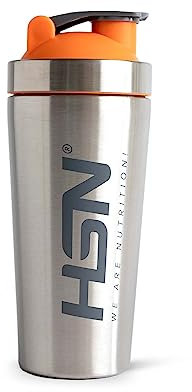 HSN Shaker We Are Nutrition! Acero Inoxidable | 739ml | Vaso Mezclador con Óptimo Sistema de Mezclado en la Tapa, Cierre Anti-Fugas | Sin Olores | Fácil Limpieza
