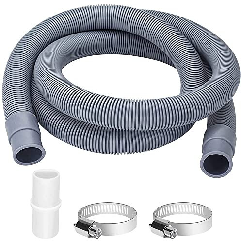 Rfeeuubft Ablauf VerläNgerung für die Waschmaschinen,2M Ablauf Universal Waschen Maschine,Ablauf SpüLmaschinen VerläNgerung