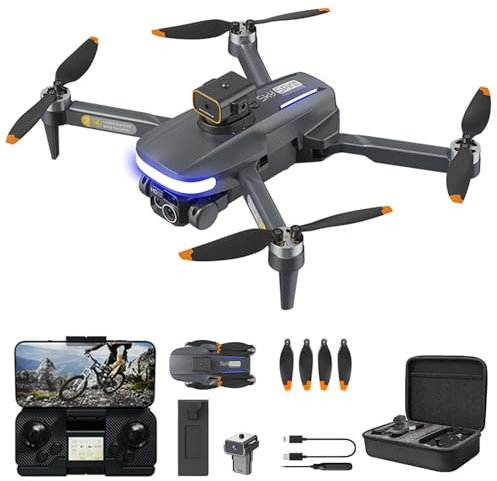 OBEST Mini Drone with 4K Camera, RC Foldable WiFi Drone, 360 ¡ãObstacle Avoidance,Automatic Return,Quadcopter,Headless Mode, 2 Batteries, Children,Adults,Beginner Toys and Gifts