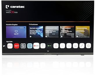 Caratec Vision CAV322E-S 80cm (32) 12V LED Caravan Smart TV mit webOS Bluetooth DVB-T2 DVB-S2 USB HDMI