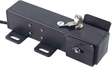 Cerradura eléctrica para puerta corredera, abridor automático de puerta corredera del Reino Unido, mando a distancia, operador, dispositivo seguro de seguridad al aire libre, resistente al