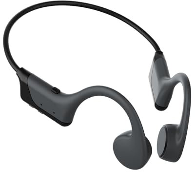 ANSTEN Auriculares Conduccion Osea Bluetooth 5.4 IPX7 - Auriculares Deportivos Inalámbricos Abiertos 2025, 12H Autonomía, Diseño Ultraligero para Ciclismo, Running y Entrenamiento