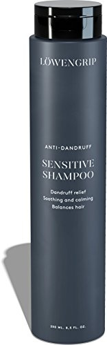 Löwengrip, Anti-Dandruff Shampoo – sensitive, fresh. Helps prevent dry hair, Nourishes, moisturizes & treats the scalp + hair. Sweden’s Fastest Growing Beauty Brand. 250 ml