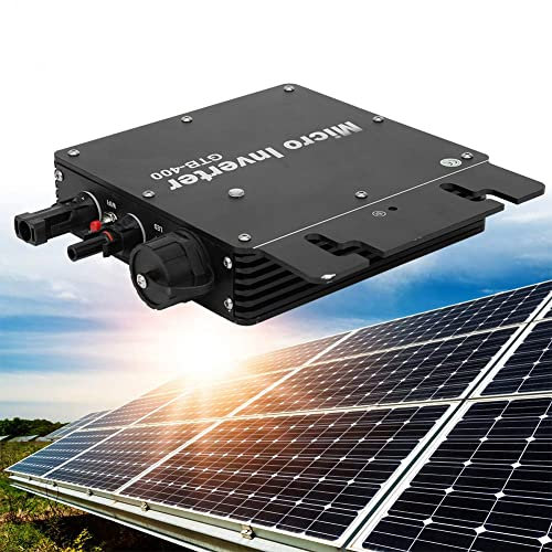 Micro 400W 400W Wechselrichter, Mikro-Wechselrichter, sicherer Hocheffiziente Hochkonvertierungsrate Outdoor-Industrie für den Heimgebrauch an sonnigen Tagen(AV210-230V)