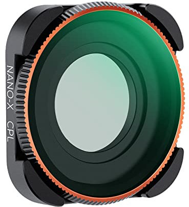 K&F Concept Polfilter CPL Filter Kompatibel mit GoPro Hero 13/12 Black, Hero11, Hero10, Hero9 Black