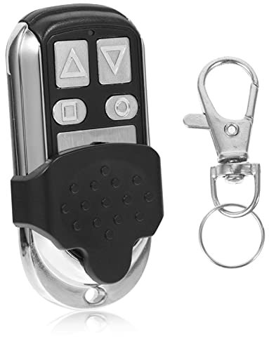 LIFKICH Garagentoröffner Fernbedienung Mhz Programmierbare Schlüsselkette für Garagenzubehör Kompatibel mit Verschiedenen Fix Code Systemen Einfache Kopierfunktion