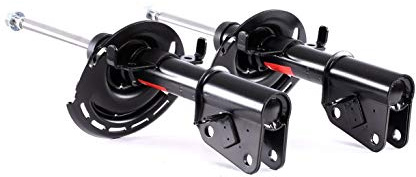 TRW 2x Amortisseur Jambe de suspension Pression d'huile Essieu avant Compatible avec RENAULT Laguna II 5 portes BG, BG0/1 JHM356T