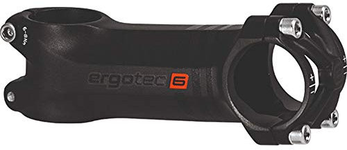 ErgoTec Unisex – Erwachsene Piranha 2 Vorbau, schwarz, 120 mm