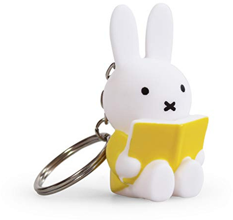 Stempels Schlüsselanhänger Miffy – 3,5 × 3,5 × 6,25 cm – Gelb, mehrfarbig, one size