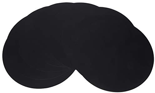 10 Piezas Forro Redondo para Parrilla, Alfombrilla Antiadherente para Cesta, Alfombrilla Reutilizable para Freidora de Aire, Alfombrilla Barbacoa Cocinar al Vapors/Hornear/Cocinar