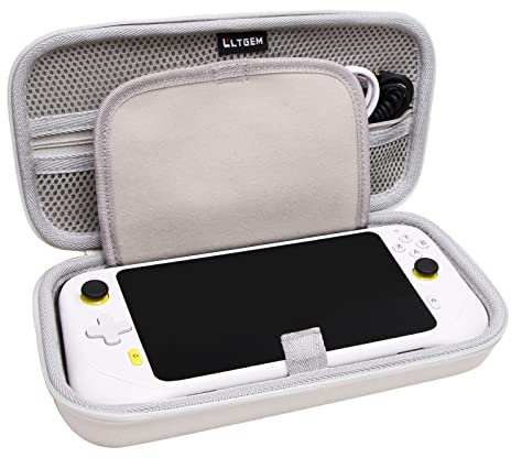 LTGEM EVA-Hartschale für Logitech G Cloud Gaming Handheld und Zubehör, Weiß (nur Hülle)