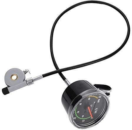 Mechanischer Fahrradcomputer, Tachometer Kilometerzähler Radfahren Fahrrad Tacho Retro Fahrrad Analog Fahrradtacho Stoppuhr Cyclocomputer