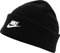 Nike Unisex K Nk Peak Beanie Tc FUT Hut, Black/White, One Size-18 Years
