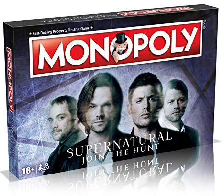 Monopoly-Brettspiel Supernatural ab 16 Jahren 2-6 Spieler