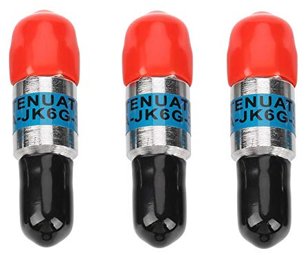 Telituny 3 stycken dämpningslänk, SMA-JC-kontakt till uttag HF-koaxialdämpare 2 watt 6,0 GHz 50 Ω kontakt HF-koaxial DC-block fast dämpning dämpare, för elektriska insatser (10 dB)