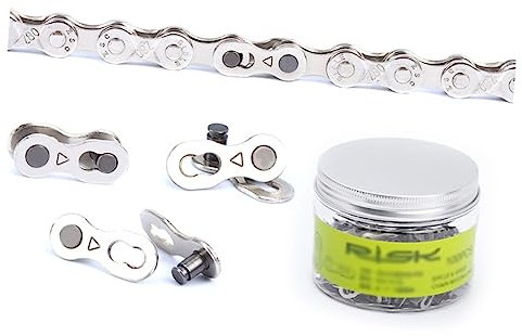 Milisten 10pair Cycle Accessories Speed Bike Chain Buckle Quick Link for Bike Chain Replacement Missing Link