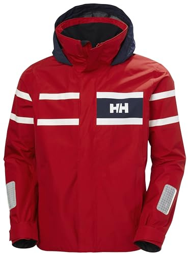 Helly-Hansen Men's Salt Inshore Jacket, 162 Red, Large