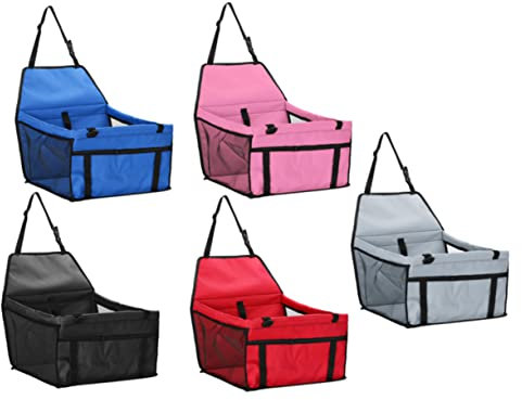 COLLBATH Autositzträger Für Hund Hundereisetasche Hundesicherheitsreisetasche Transporttasche Für Haustier Leicht Zu Reinigen Schwarz