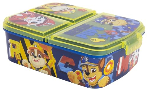 Stor Paw Patrol Girl Boîte à goûter pour enfant avec 3 compartiments