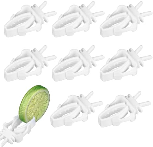 8 clip per mangiatoia per uccelli per pappagalli, frutta, verdura, accessori per gabbie per uccelli, frutta, verdura, animali domestici, per pappagallini, ara, calopsitta, conuri