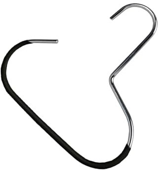 Grucce multifunzionali per sciarpe con anelli aperti, design per appendere cinture, cravatte, cappelli e altro ancora, organizer per armadio