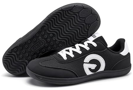 Mens Wide Zero Drop Walking Shoes Light Breathable Wide Toe Box Athletic Running Shoes for Men, Width Slip on Fashion Sneakers for Athletic Workout Gym Jogging Natural Foot Shape Shoe Rubber Outsole
