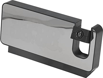 Réveil à Projection pour Plafond de Chambre à Coucher, Radio-réveil Numérique avec Ports de Charge USB, Projecteur 180°, 4 Gradateurs, Réglage Automatique de la(Coquille noire lumière blanche)