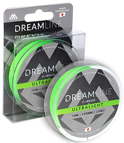 Mikado Dreamline Ultralight - 0.035mm/2.53Kg/150M - Fluo Grün