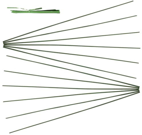 Gatuida 20 pièces Support de Plantes Lot de Tuteurs Flexibles pour Plantes Pot pour Hortensias et Vignes Grimpantes