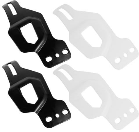 SEWACC Cache-Oreilles Amovibles Double Couche 2 Paires en PP pour Casque de Hockey, Protection auditive Universelle pour Sports d'hiver et Patinage