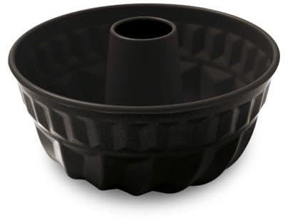 FORMEGOLOSE™, Stampo budino con cono Ø 23 cm, Acciaio con rivestimento antiaderente, Nero