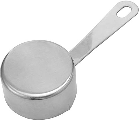 1Pc Casserole Briki Cafetière Chauffe-Lait Casserole Bonbons Pour Œufs Marmite À Lait Au Pot Chauffant Crémier Pichet Cruche Mini Marmite Friteuse Métal Profonde