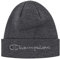 Champion Unisex's Logo Cuff Beanie Hat, Charcoal, One Size